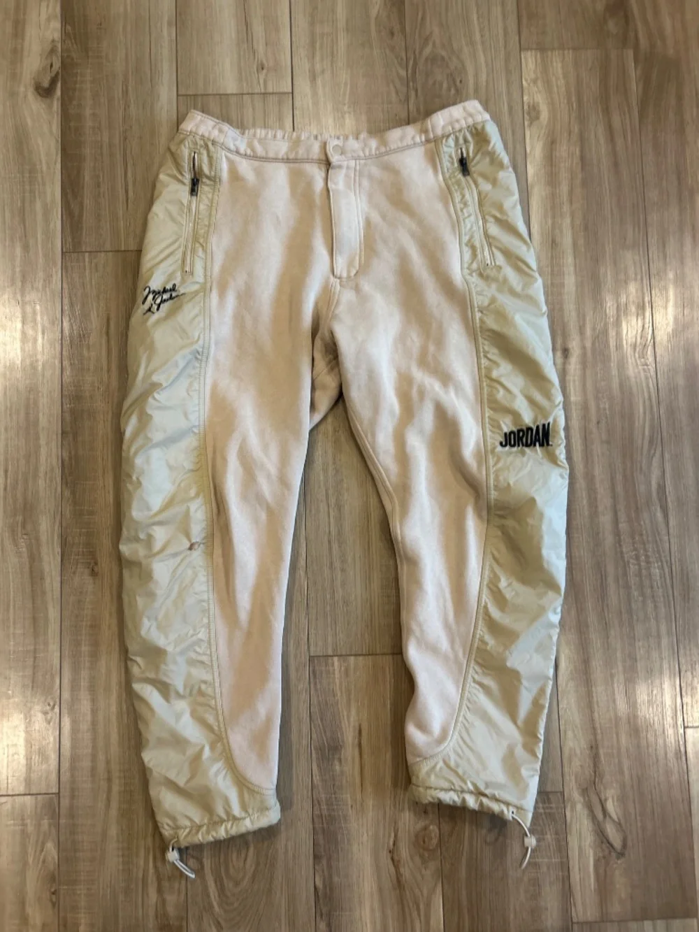 Tan Jordan sweatsuit